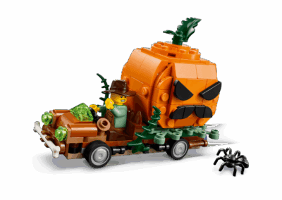 Jack-O'-Lantern Pickup Truck -