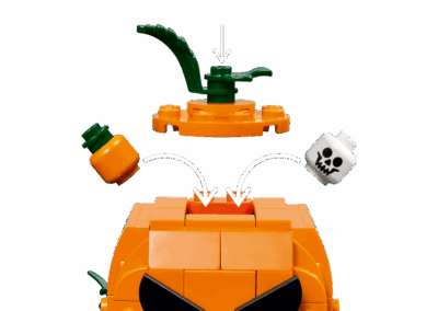 Jack-O'-Lantern Pickup Truck -