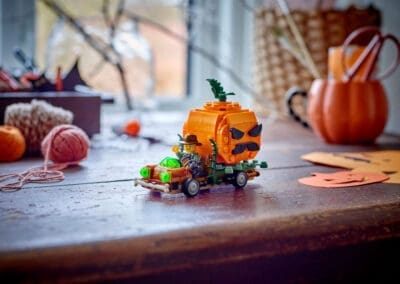 Jack-O'-Lantern Pickup Truck -
