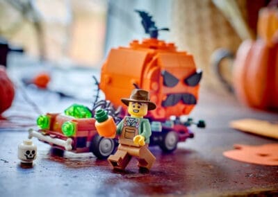 Jack-O'-Lantern Pickup Truck -