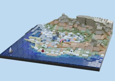 Table Mountain City LEGO Tribute to Cape Town -