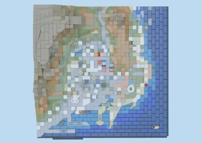 Table Mountain City LEGO Tribute to Cape Town -