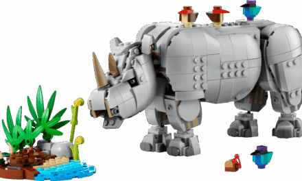 Wild Animals: Majestic Rhino with Birds Revealed