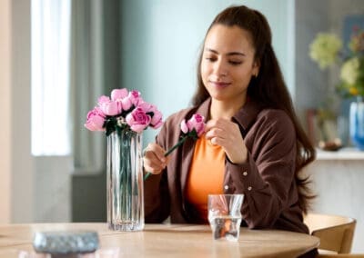 Bouquet of Pink Roses -