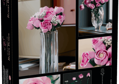 Bouquet of Pink Roses -