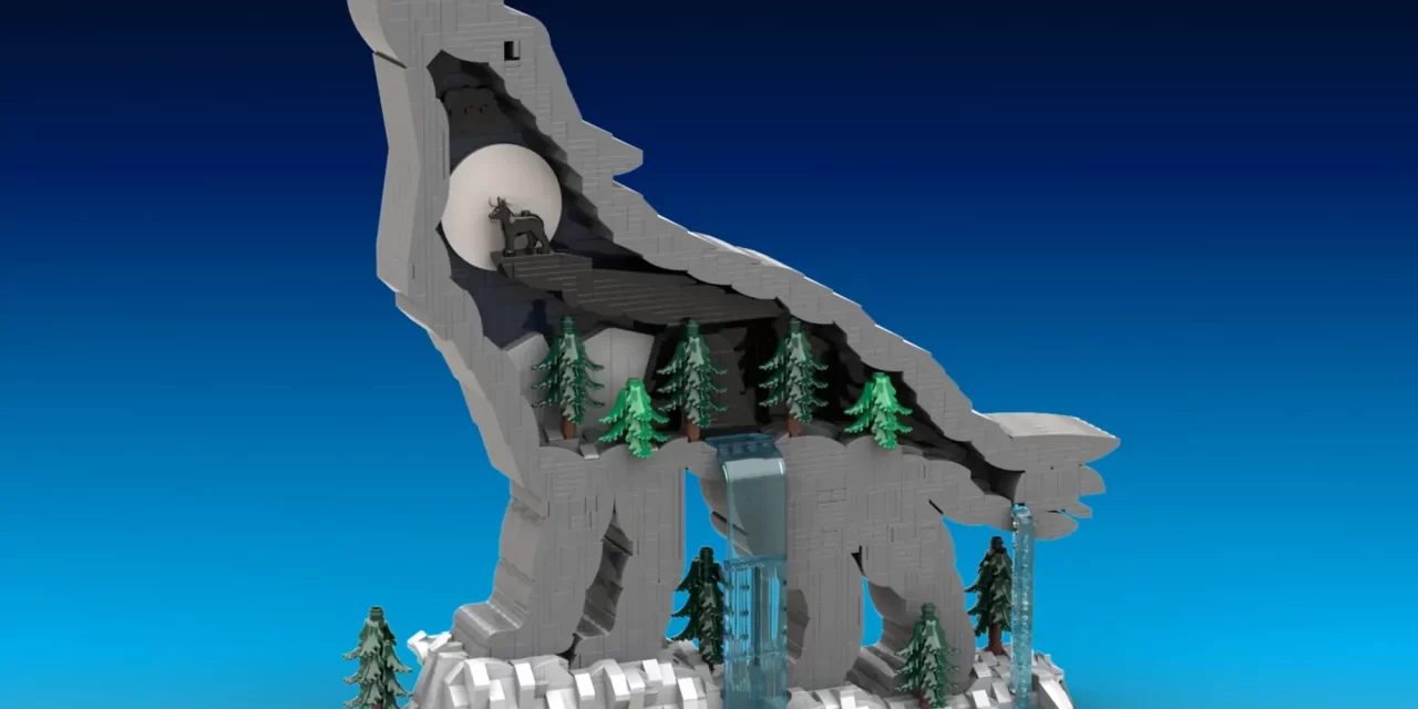 Grey Wolf – Forest Hunter – Statue – Ideas Spotlight