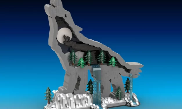 Grey Wolf – Forest Hunter – Statue – Ideas Spotlight