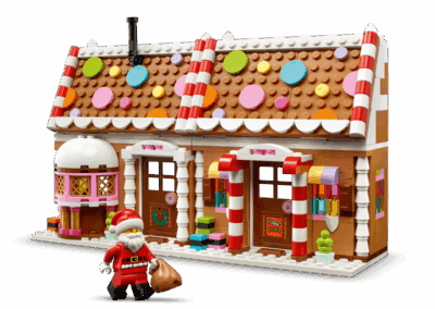 Festive Gingerbread House -