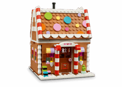 Festive Gingerbread House -