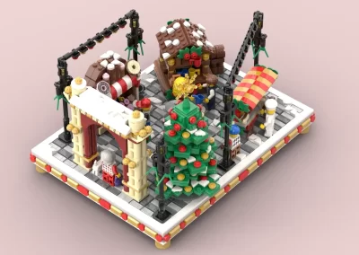 Traditional European Christmas Market -