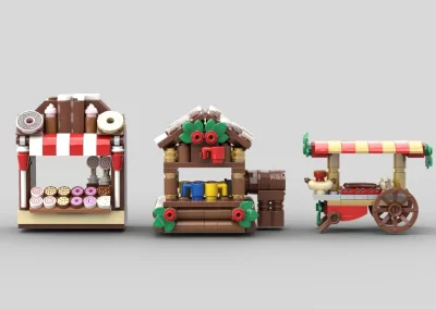 Traditional European Christmas Market -