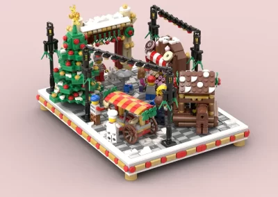 Traditional European Christmas Market -