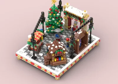 Traditional European Christmas Market -