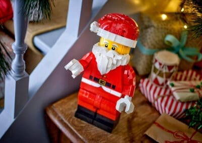 Up-Scaled Santa Minifigure -