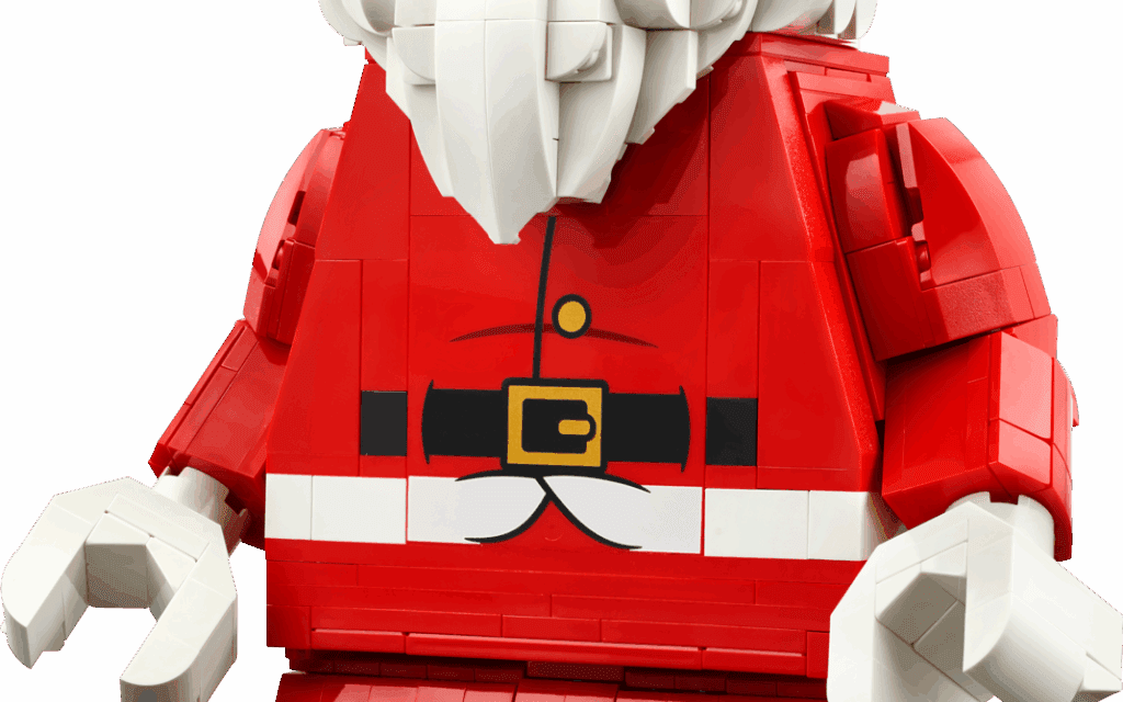 Up-Scaled Santa Minifigure Revealed