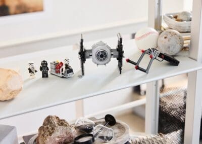 TIE Fighter with Imperial Hangar Rack -