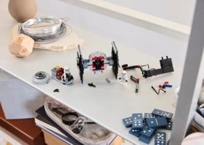 TIE Fighter with Imperial Hangar Rack -