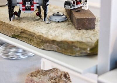 TIE Fighter with Imperial Hangar Rack -