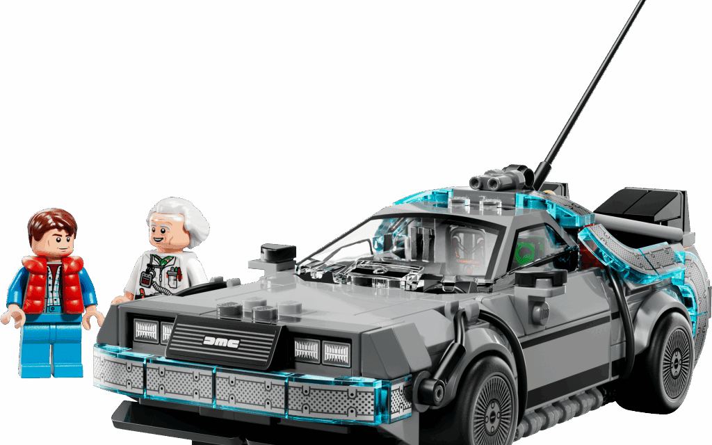 Time Machine from Back to the Future Revealed